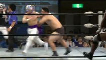Kotaro Yoshino & Yuonore Sato vs. Marines Mask & [Unnamed Rookie] (K-DOJO)