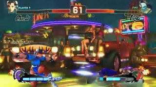 Ultra Street Fighter IV battle Chun-Li vs Vega