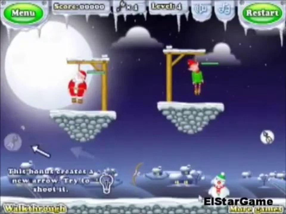 Gibbets Santa in Trouble level 4