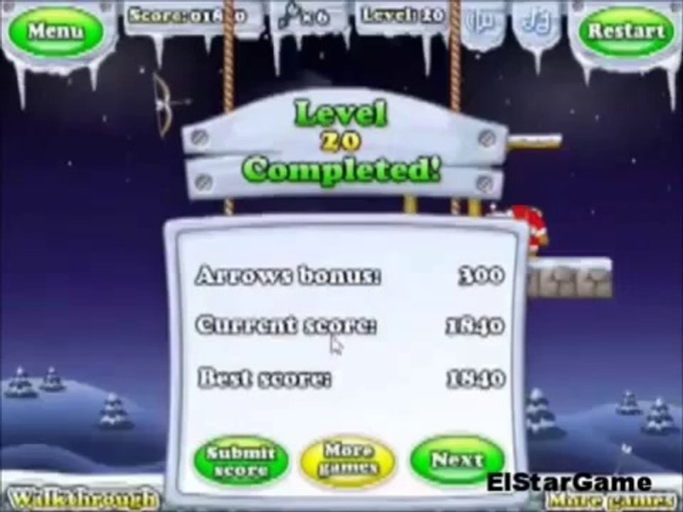 Gibbets Santa in Trouble level 20