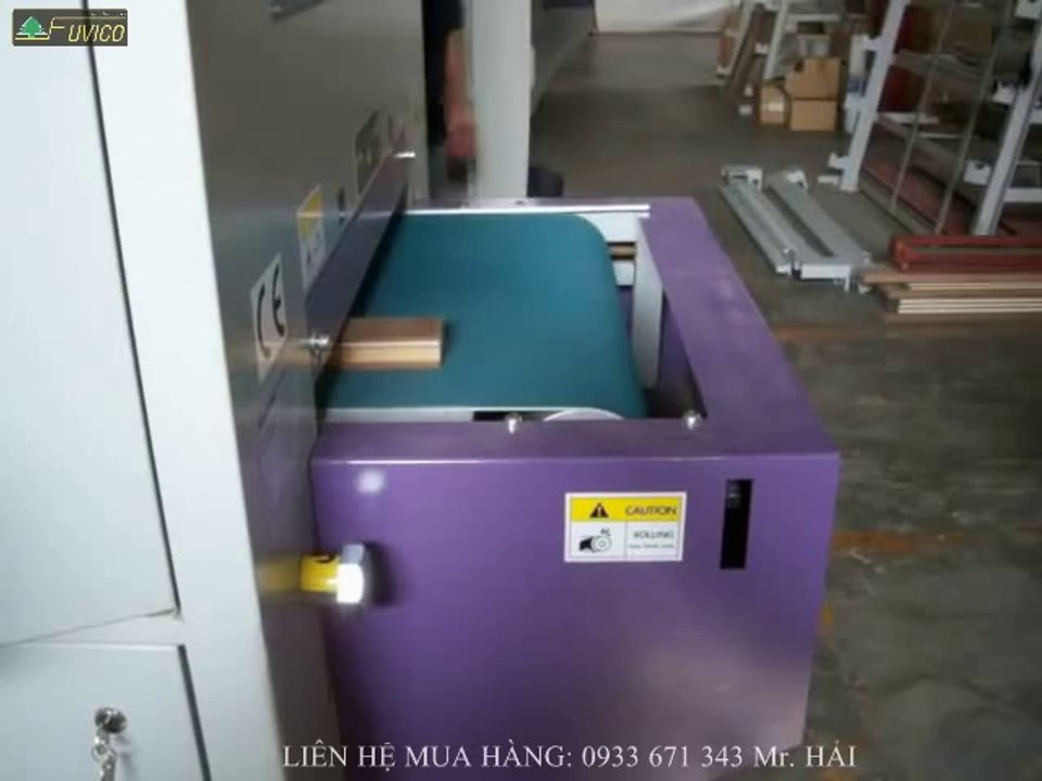 Máy chà nhám thùng có trục phay(bào) Mingping 1300mm