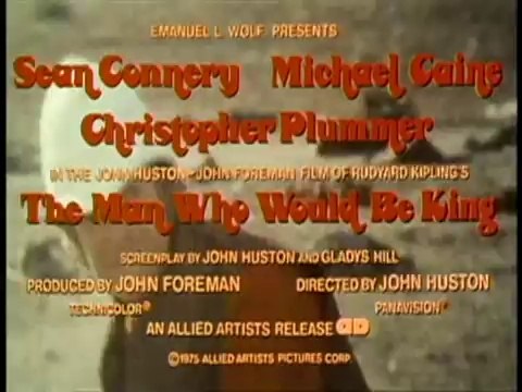 Rudyard Kipling's The Man Who Would Be King (1975) Trailer