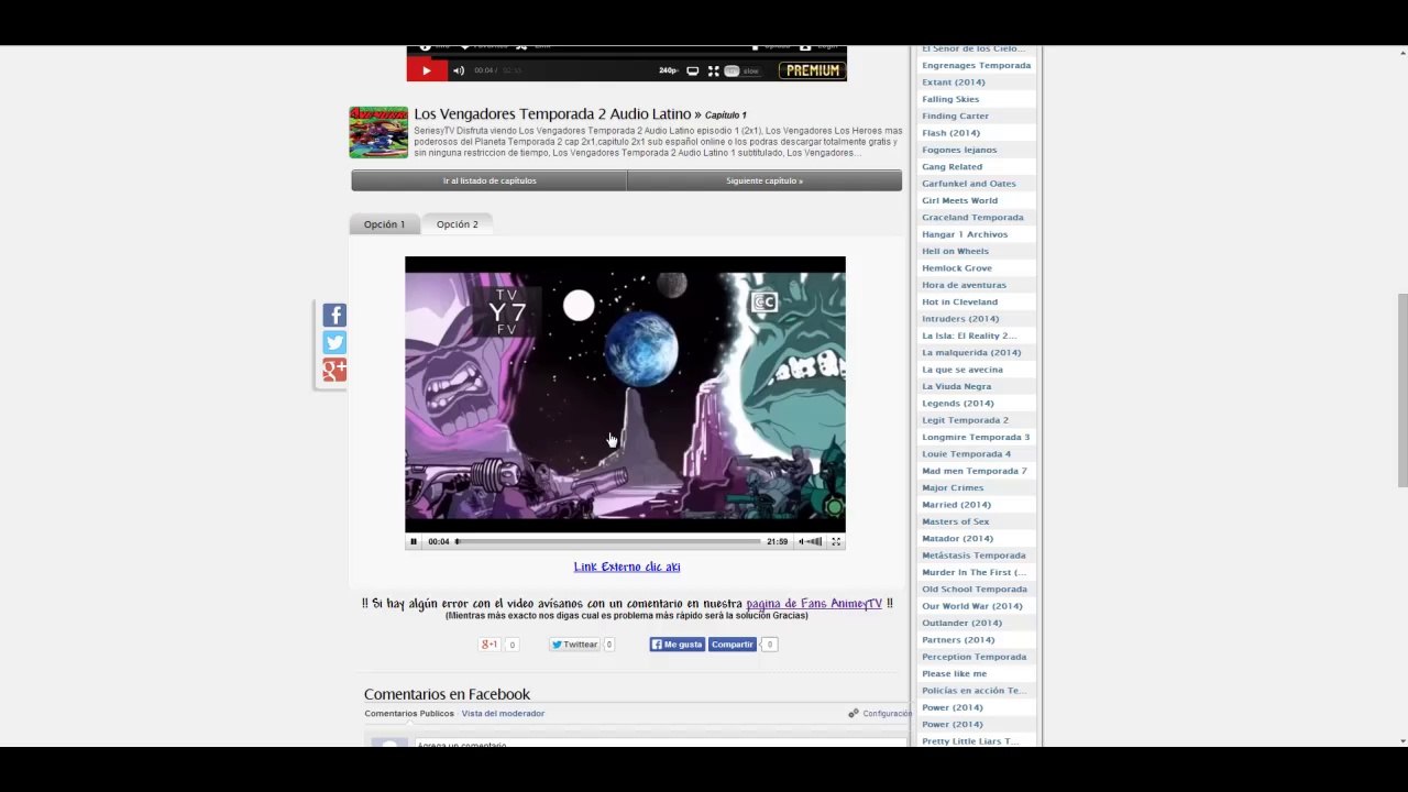 Todos los Capitulos de Los Vengadores audio latino online