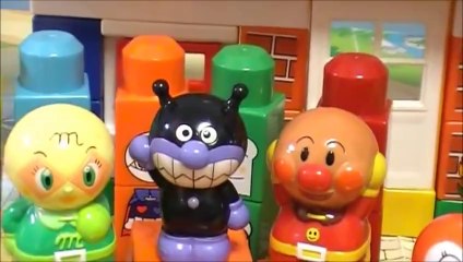 アンパンマン アニメwwおもちゃ 知育ブロック ジャムおじさんのパン工場 anpanman Training Toy Block