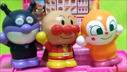 アンパンマン アニメwwおもちゃ ハンバーガーキッド登場！anpanman toy Hamburger kid
