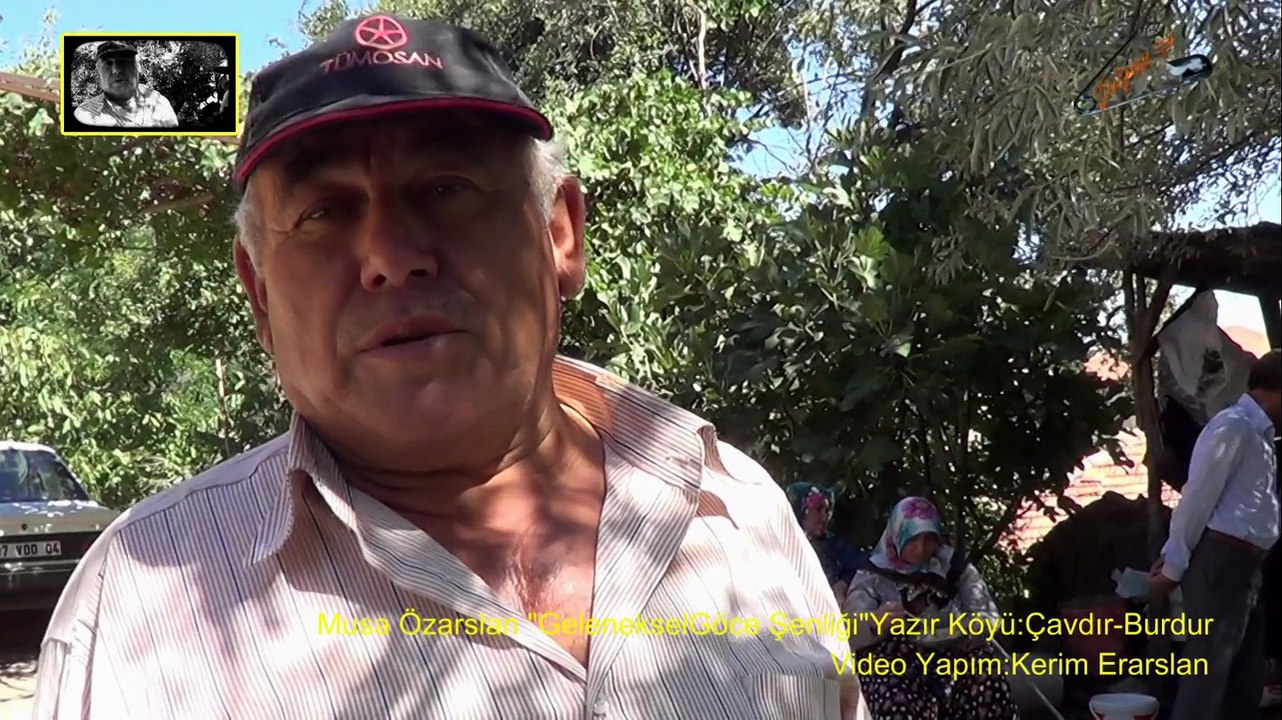 Musa Özarslan "Geleneksel Göce Şenliği"Röportaj Yazır Köyü:Çavdır-Burdur