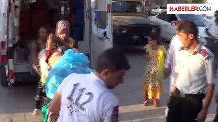 Suriye'de Çatışmada Yaralanan 4 Suriyeli Akçakale'ye Getirildi