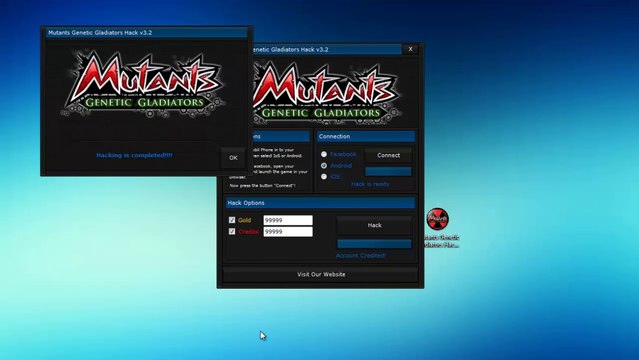 Mutants Genetic Gladiators hack (update : 25/08/2014)