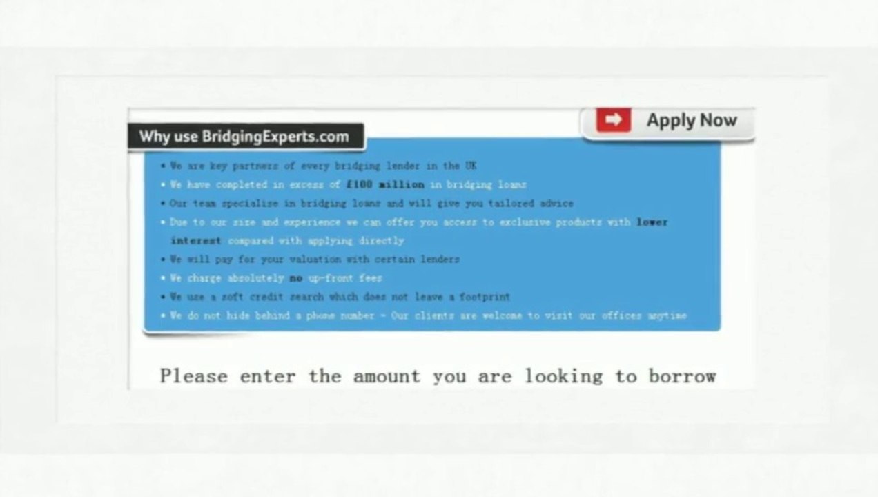 Need a Short Term Bridging Loan in the UK? Try the Loan Calculator Now!