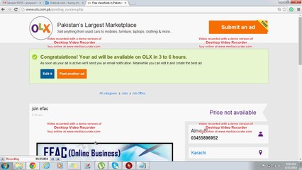 how to post an ad on olx
