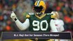 Dunne: Packers Hit by Injuries
