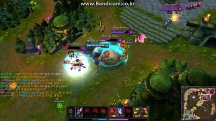 Un Yasuo coréen en 1 vs 4 - League of legends