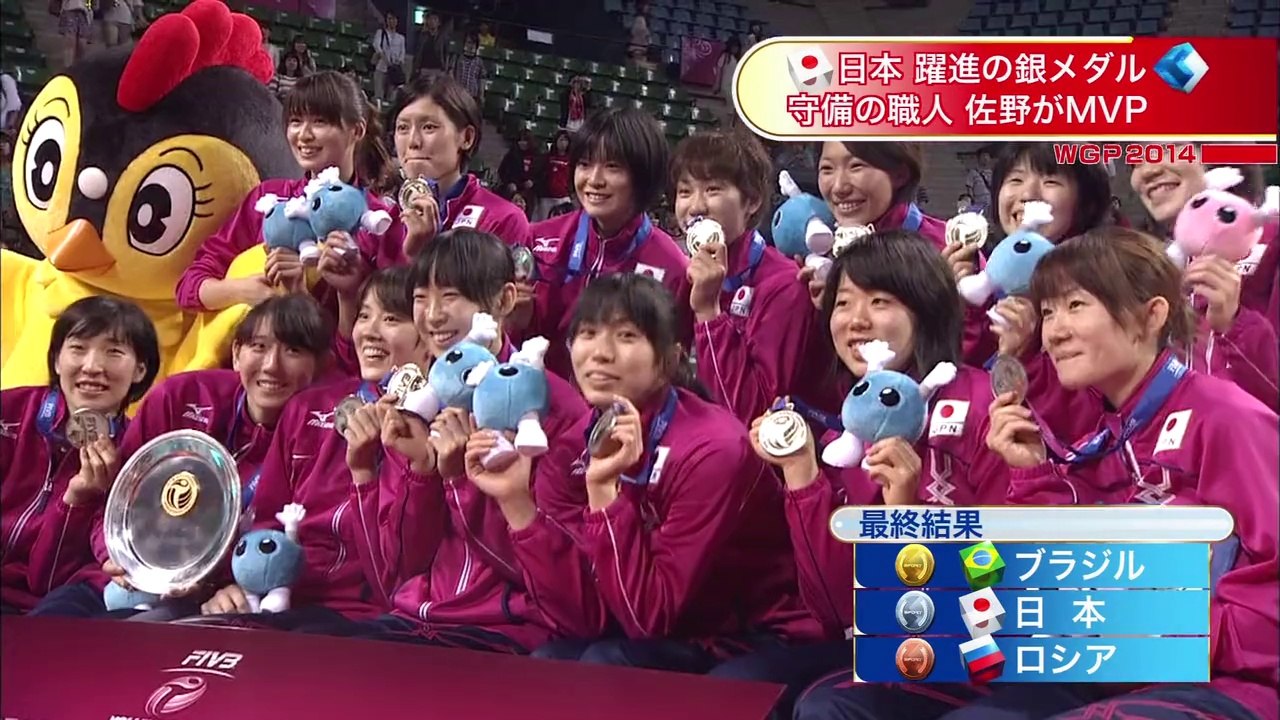 News 2014/8/24 (WGP2014fr BRA vs JPN)