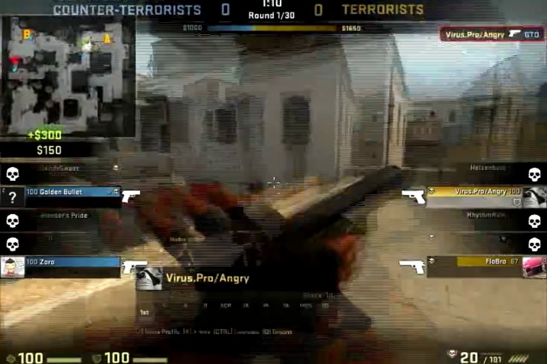 3kills with glock save match :)