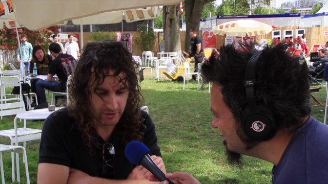 Airbourne - Rock en Seine-2014 - Interview