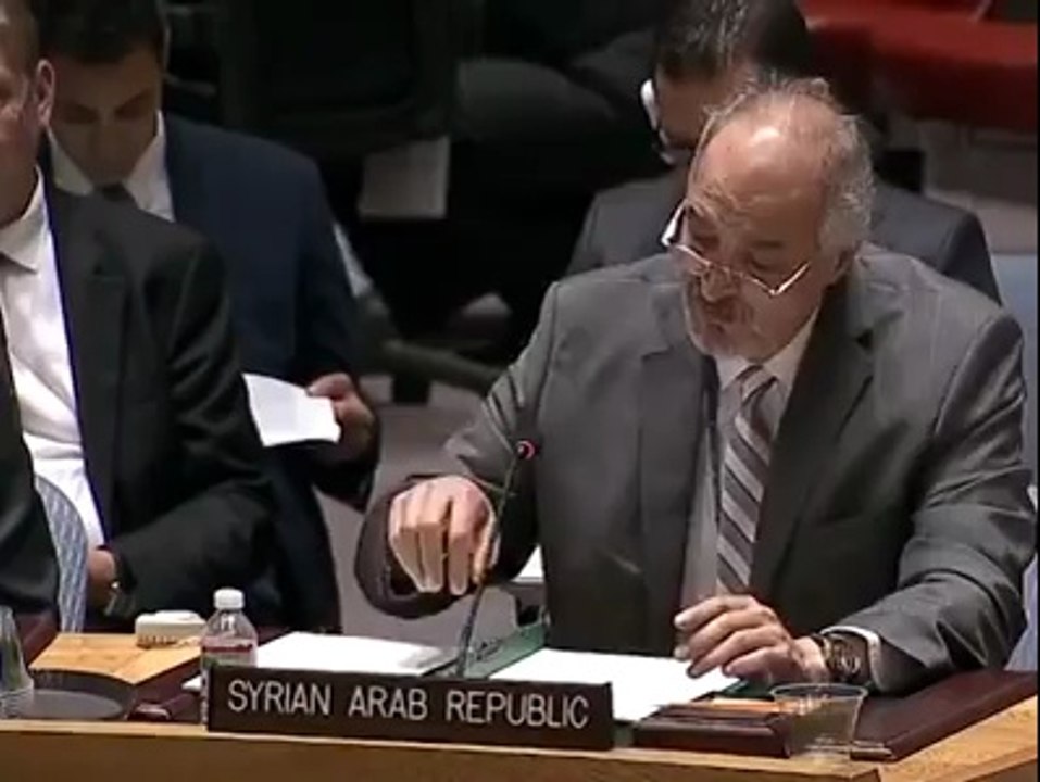 مجلس الامن الدكتور بشار الجعفري