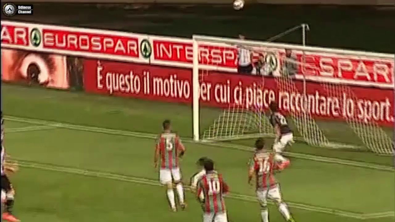le superbe but d'Antonio Di Natale lors de son quintuplé contre  Ternana