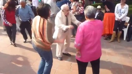 Old man dancing . Young man___!!!! Funny clip