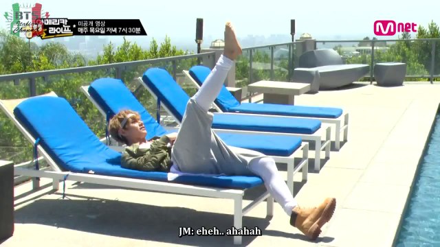 [SUB ITA] Scene Inedite - BTS American Hustle Life ep 5 - Nella piscina dove sono stati 50Cent e Kendrick Lamar!