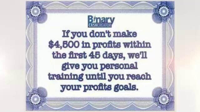 Binary Cash Creator Review - Binary Cash Creator Scam Or Legit?
