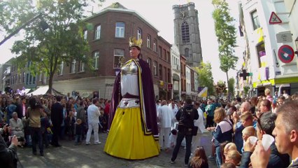 Ath 2014 - Premiére danse e Mlle Victoire sur le pont du gâdre 2014
