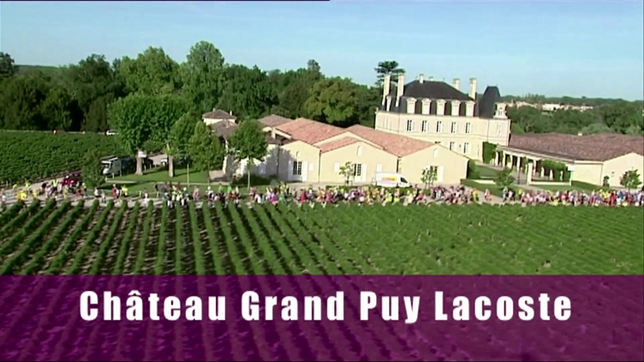 Parcours Marathon Medoc vu du ciel - Overview of the course of Medoc Marathon from the sky