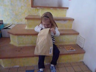 Déballage de son cadeau de rentrée !