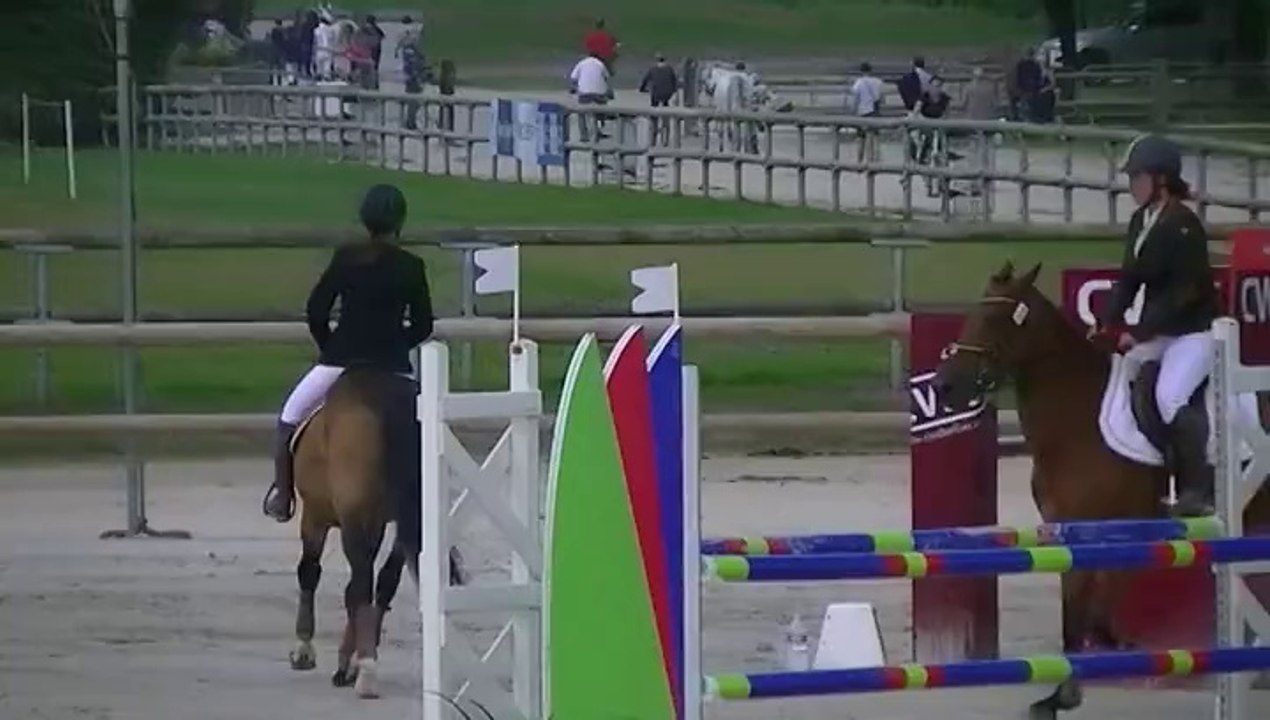 Sologn pony 2014 - critérium E Elite - Kaolin et moi 2eme tour