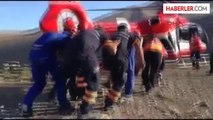 Erciyes Dağında Amatör Dağcının Sol Kolu Kırıldı