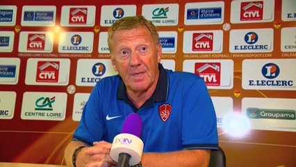 Orléans 1-0 Brest : Alex Dupont en conférence de presse