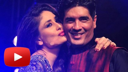 Kareena Kapoor KISSES Manish Malhotra - WATCH