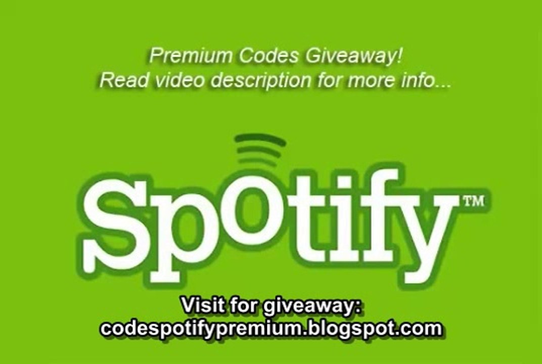 Free Spotify Premium Code Giveaway 2014 - Daily Update