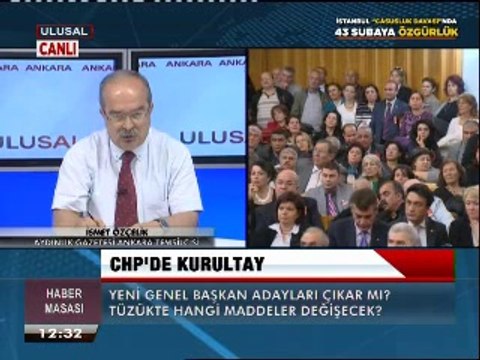İsmet Özçelik gündemi değerlendiriyor. 25.8.2014. Pts.