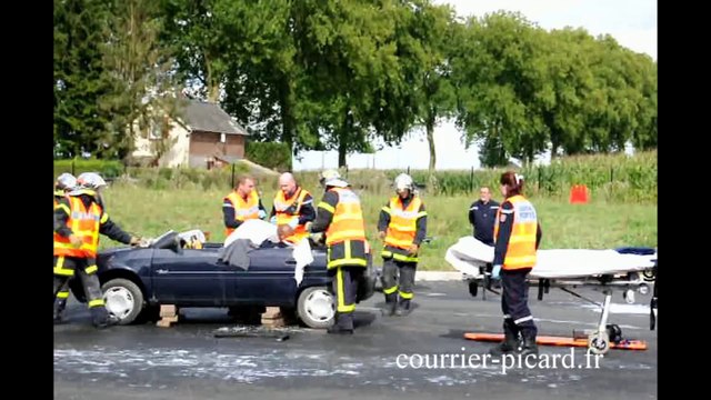 Portes ouvertes au centre de secours de Roye