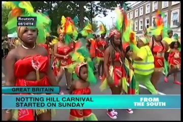 Carribean carnival begins in London