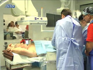Prva ugradnja stenta, 25. avgust 2014. (RTV Bor)
