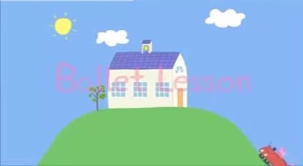 Peppa Pig Ballet Lesson with subtitles