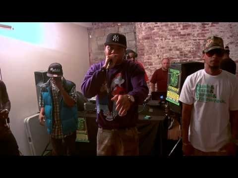 DJ Evil Dee cypher feat. Talib Kweli, Buckshot, Joey Bada$$ & more - Boiler Room NY Rap Life