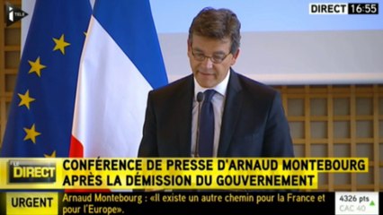 Arnaud Montebourg "reprend" sa liberté