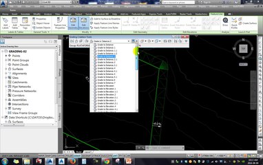 Tutoriales RG - AutoCAD Civil 3D 2014 - 57-GRADING-01