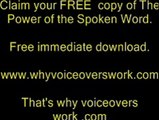 Why Voiceovers work