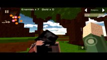 Cube Gun Survival Game Wood Challenge Minecraft Mode Android Gameplay