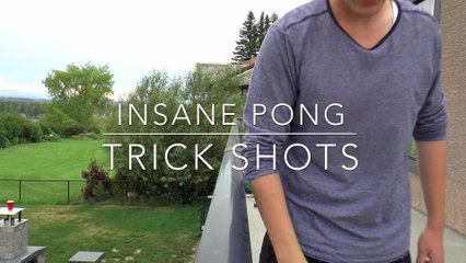 Insane pong trick shots