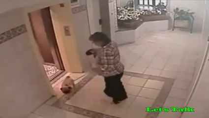 غباء سيدة كاد يتسبب فى شنق "كلبها"