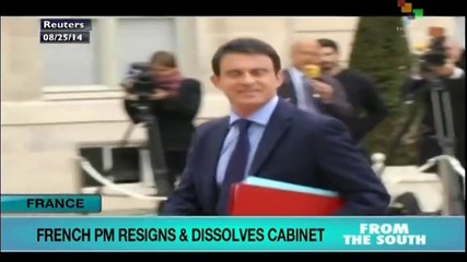 French PM resigns and dissolves the cabinet