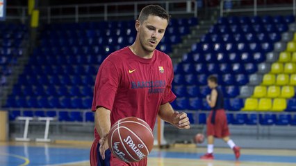 El primer entrenament de la pretemporada del Barça de bàsquet, completat