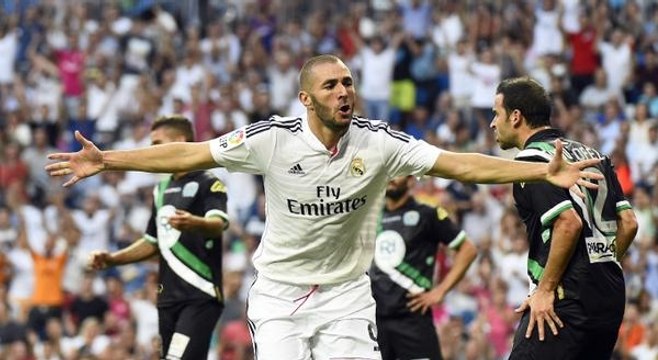 La tête surpuissante de Karim Benzema face à Cordoba