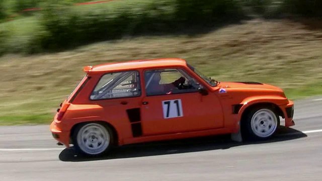 R5 TURBO course de côte du pompidou 2014