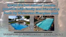 Pools By Waterston provides design, installation, and maintenance of the latest fiberglass pools.