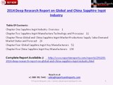 Global and Chinese Sapphire Ingot Market Trends & Analysis 2018